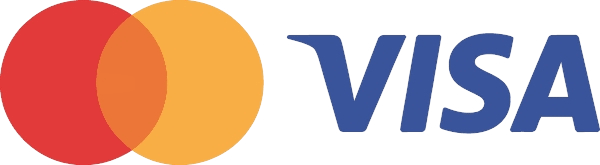 We accept Mastercard and Visa